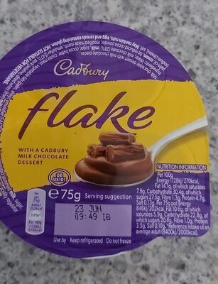 Cadbury Flake Chocolate Dessert