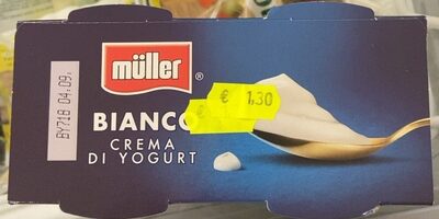Bianco crema di yogurt