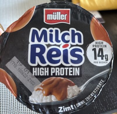 Milch Reis High Protein Zimt