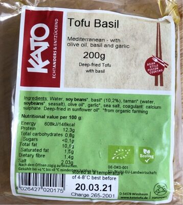 Tofu Basilikum