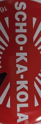 SCHO-KA-KOLA Original - Zartbitter Koffeinschokolade