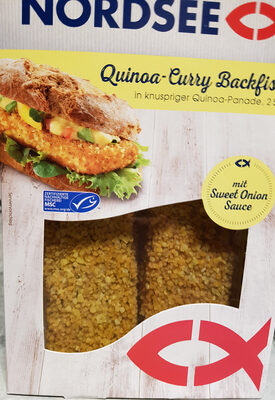 Quinoa-Curry Backfisch