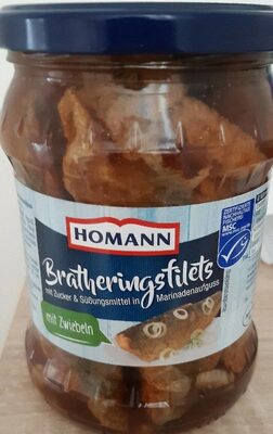 Homann Brathering Mit Meersalz, Fisch