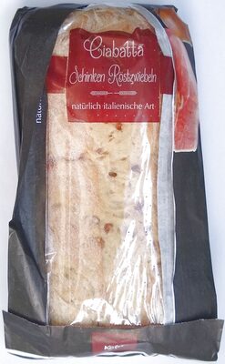 Ciabatta Schinken Röstzwiebeln