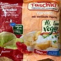 Vareniki mit Weißkohl-Paprika