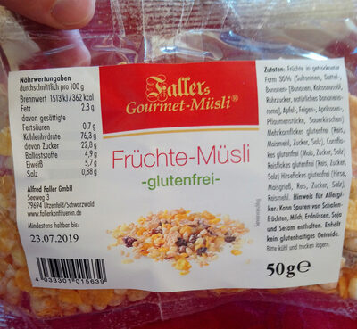 Früchte-Müsli