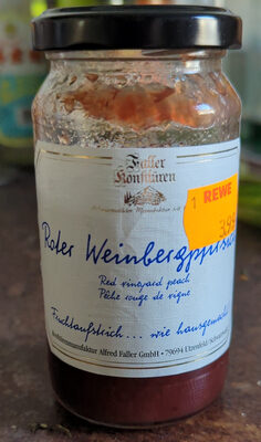 roter Weinbergpfirsich