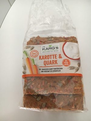 Dr Karg's Genießer-knäckebrot, Karotte Und Quark