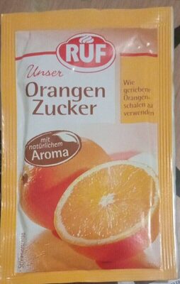 Orangenzucker