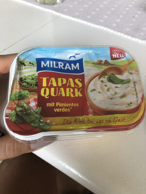 Tapas Quark mit Pimientos Verdes
