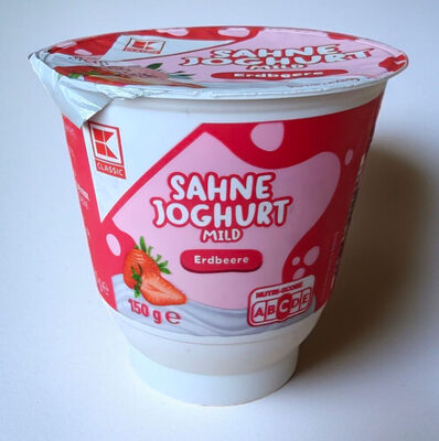 K-Classic Sahne-Joghurt mild Erdbeere