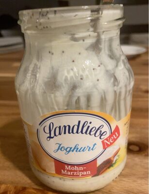 Joghurt, Mohn Marzipan