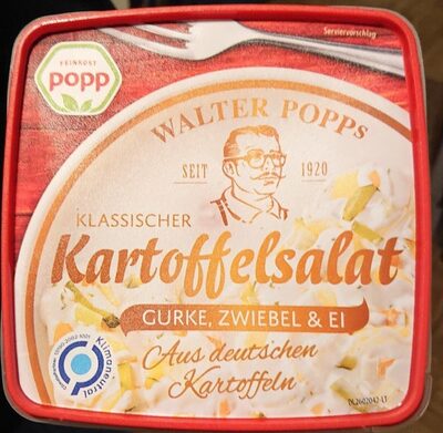 Kartoffelsalat Gurke, Zwiebel & Ei