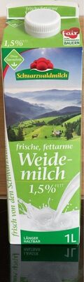 Frische, fettarme Weidemilch 1,5% Fett