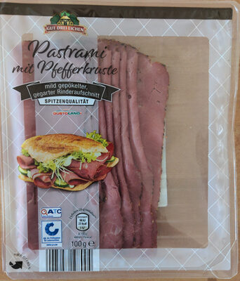 Pastrami mit Pefferkruste