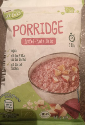 PORRIDGE Apfel-Roote Bete