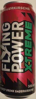Energy Drink mit Sauerkirschgeschmack