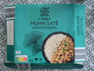 ALDI ASIA GREEN GARDEN Huhn Fertiggericht Huhn Saté 2.29€ 375g Schale 1kg 6.11€