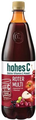 hohes C Roter Multivitaminsaft, mit 7 Vitaminen 1 l. 1,11€ zzgl. Pfand 0,25€