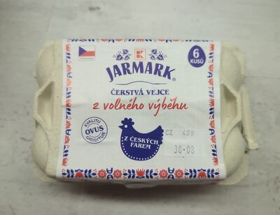 Čerstvá vejce z volného výběhu