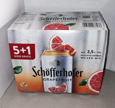 Weizen-Mix Grapefruit 6er-Pack