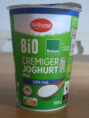Bio Organic Cremiger Joghurt Mild (3,8% Fett)