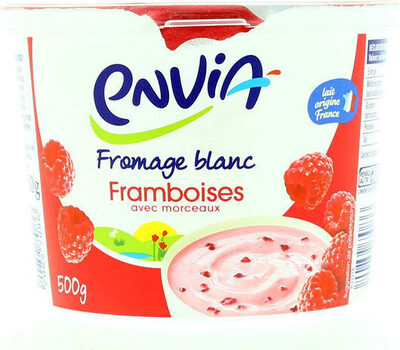 Fromage blanc Framboises avec morceaux