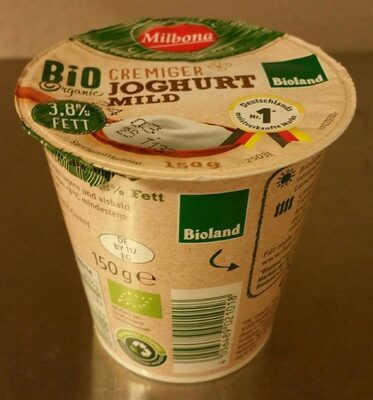 Milbona Cremiger Joghurt mild