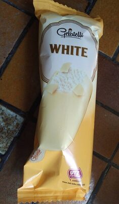 Bâtonnets de crème glacée Gelatelli White Chocolate
