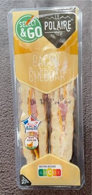 Sandwich Le Polaire bacon & cheddar