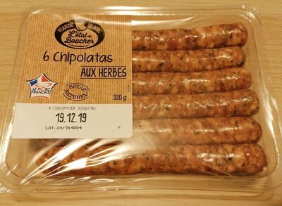 Chipolatas supérieur aux herbes