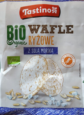 Bio Wafle ryżowe z solą morską