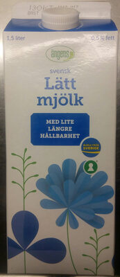 Ängens svensk Lättmjölk med lite längre hållbarhet