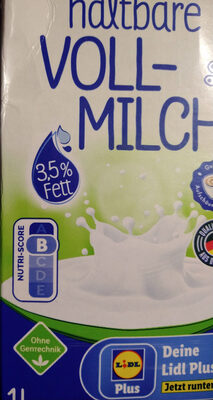 haltbare Vollmilch 3,5 % Fett