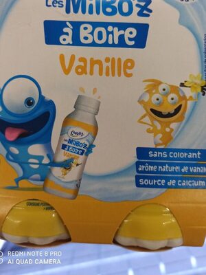 Les Milbo'z à boire vanille
