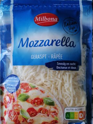 Mozzarella geraspt