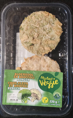 Chou-fleur et brocoli burger