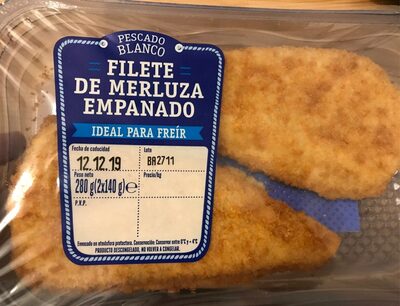 Filete de merluza empanado