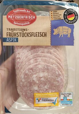 Traditions-Frühstücksfleisch Aspik