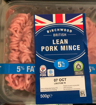 Lean pork mince (5% Fat)