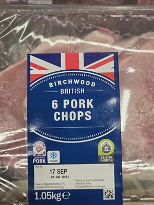 6 Pork Chops