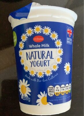 Whole Milk Natural Yoghurt