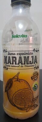 Zumo exprimido de naranja