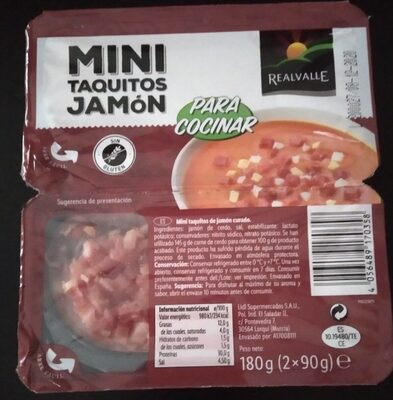 Mini taquitos jamón curado