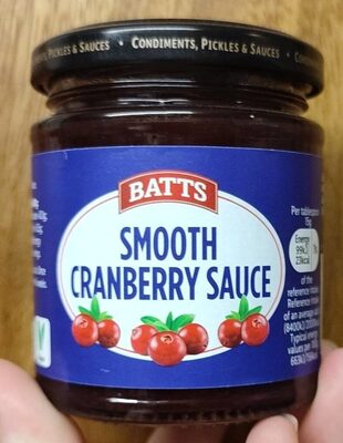 Smooth Cranberry Sauce