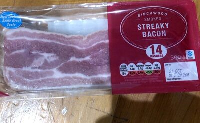 Smoked streaky bacon