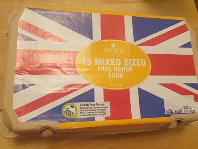 Mixed Sized Free Range Eggs