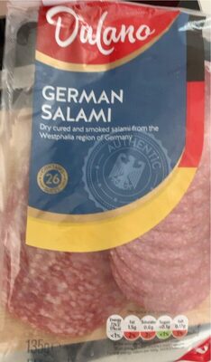 Smoked pork salami