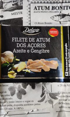 Filete de Atum dos Açores Azeite e Gengibre