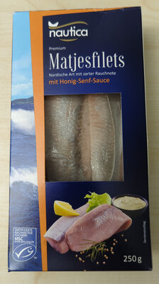 Matjesfilets mit Honig-Senf-Sauce